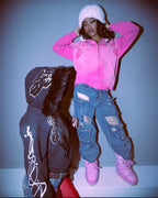 Black Suki Zip-Up