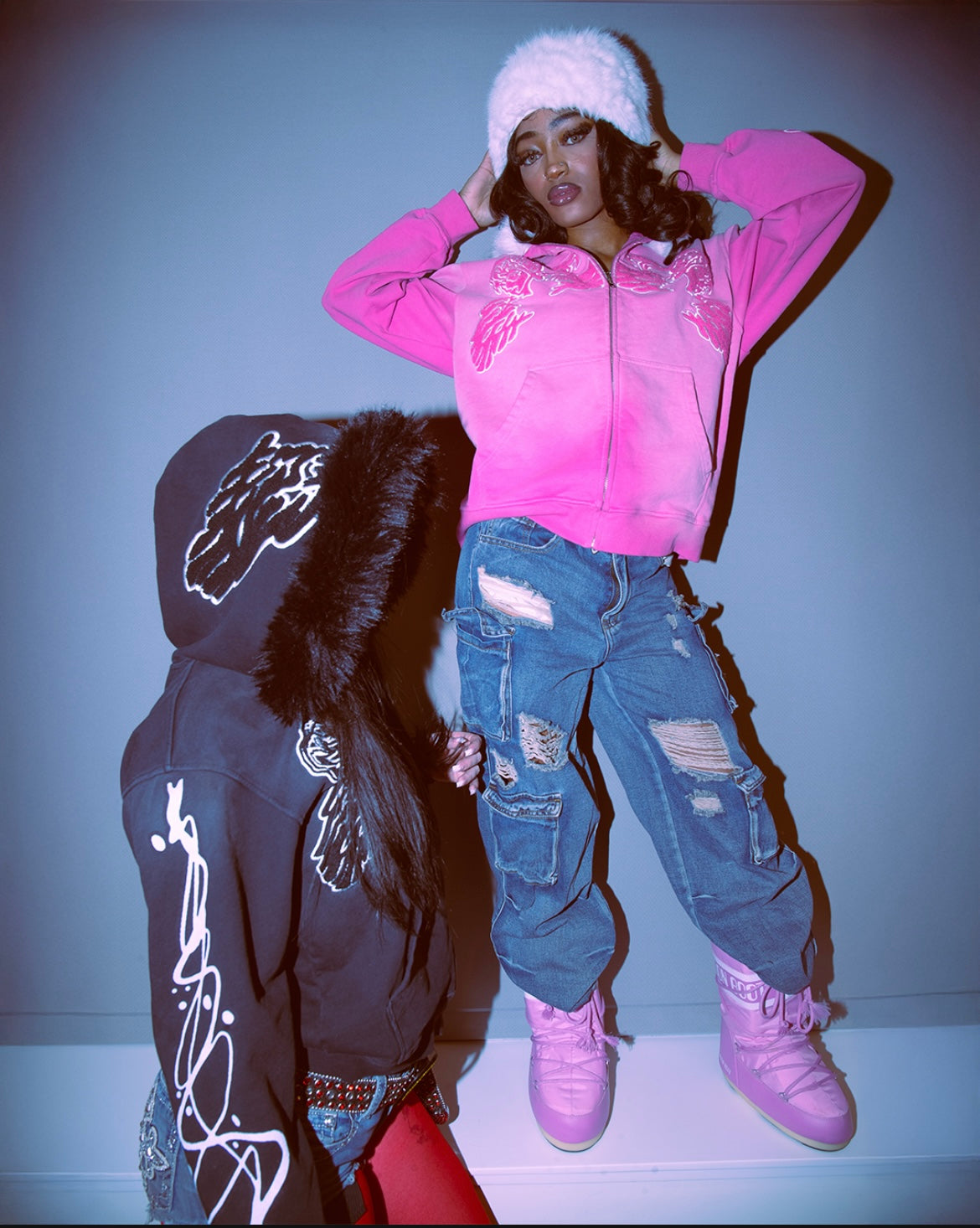 Black Suki Zip-Up