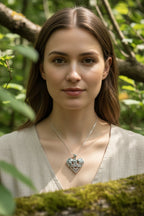 Celtic Wolf Love Necklace