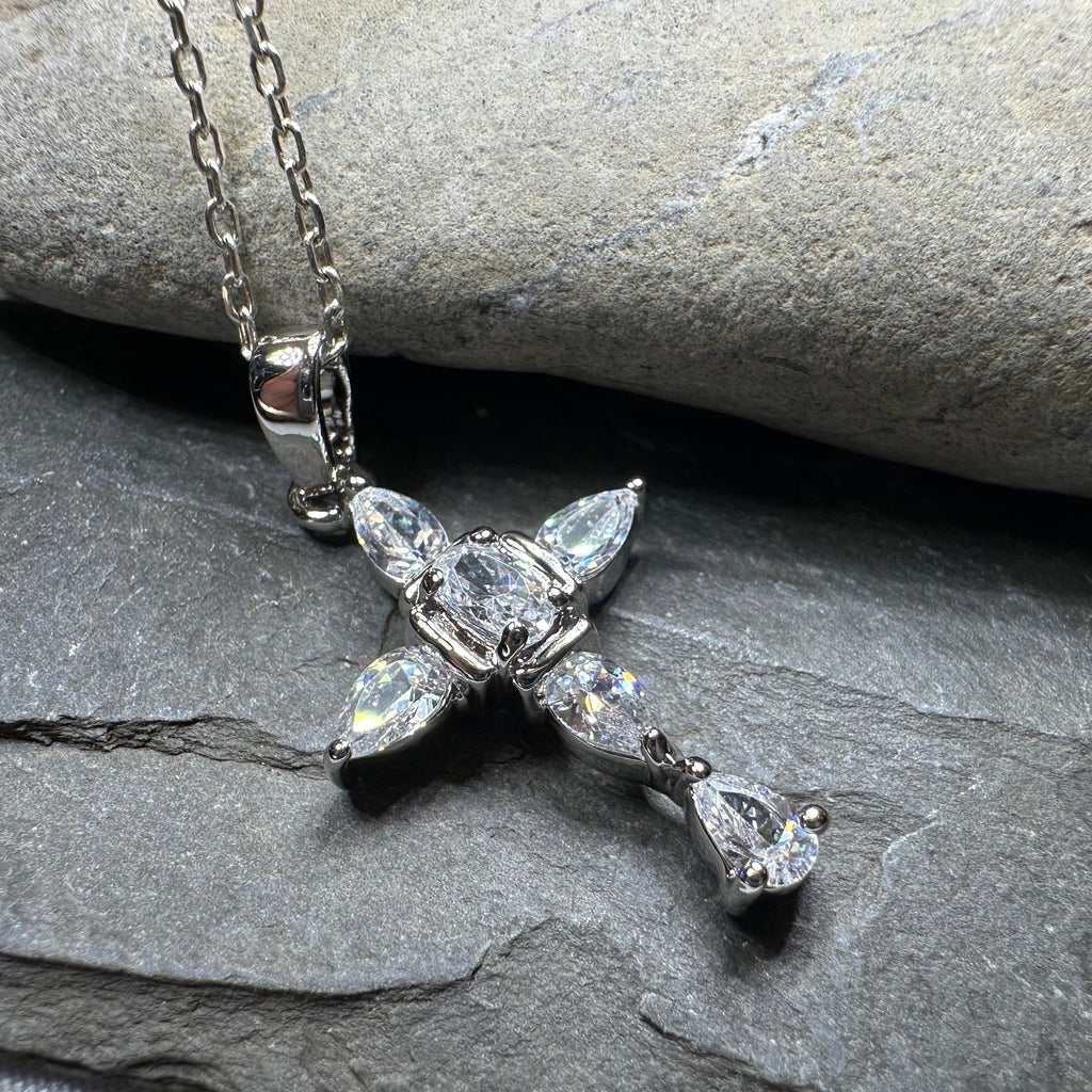 Clarice Celtic Cross Necklace