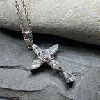 Clarice Celtic Cross Necklace