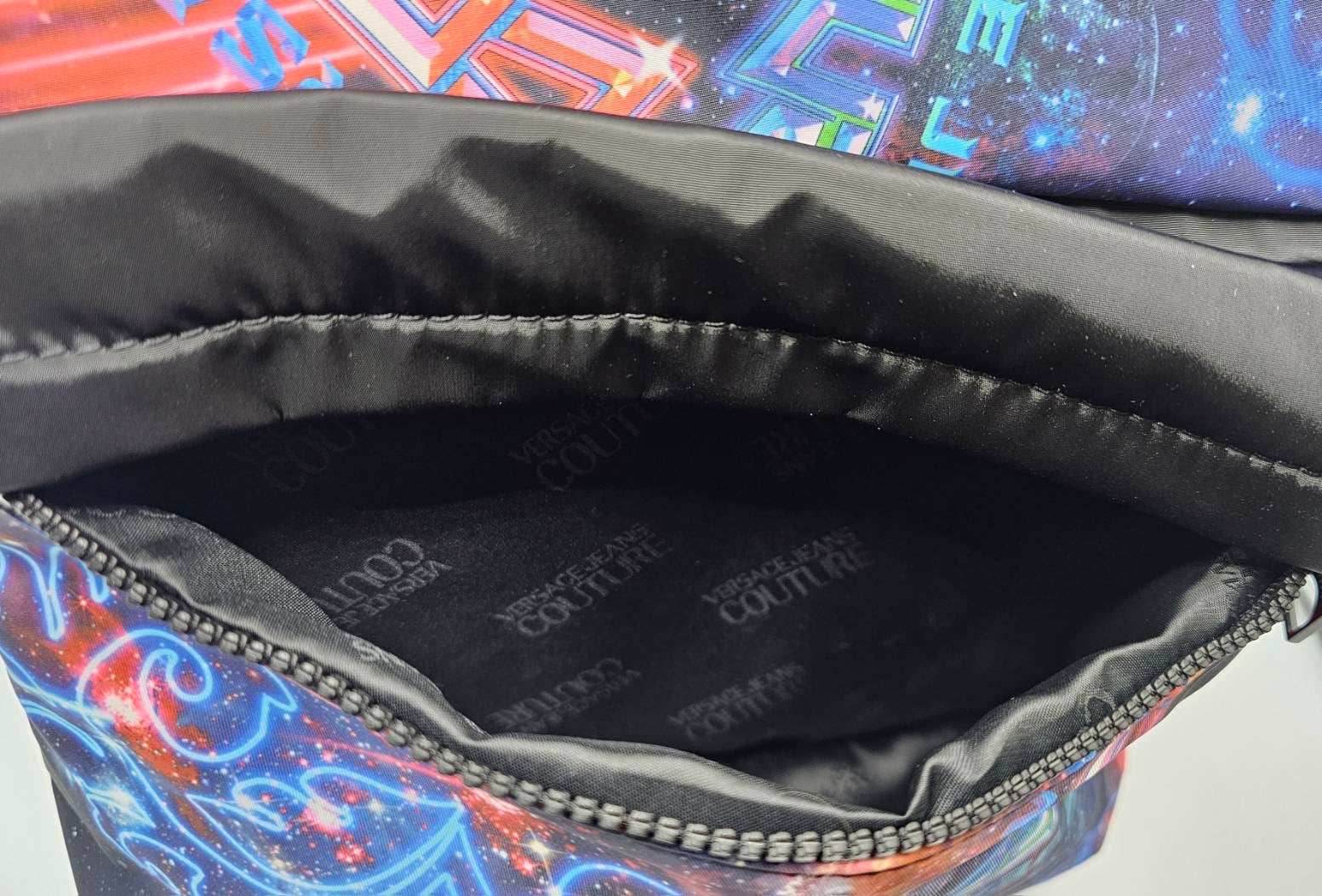 Versace Jeans Couture Logo Space Print Backpack - 