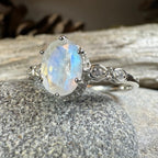 Diana Moonstone Promise Ring