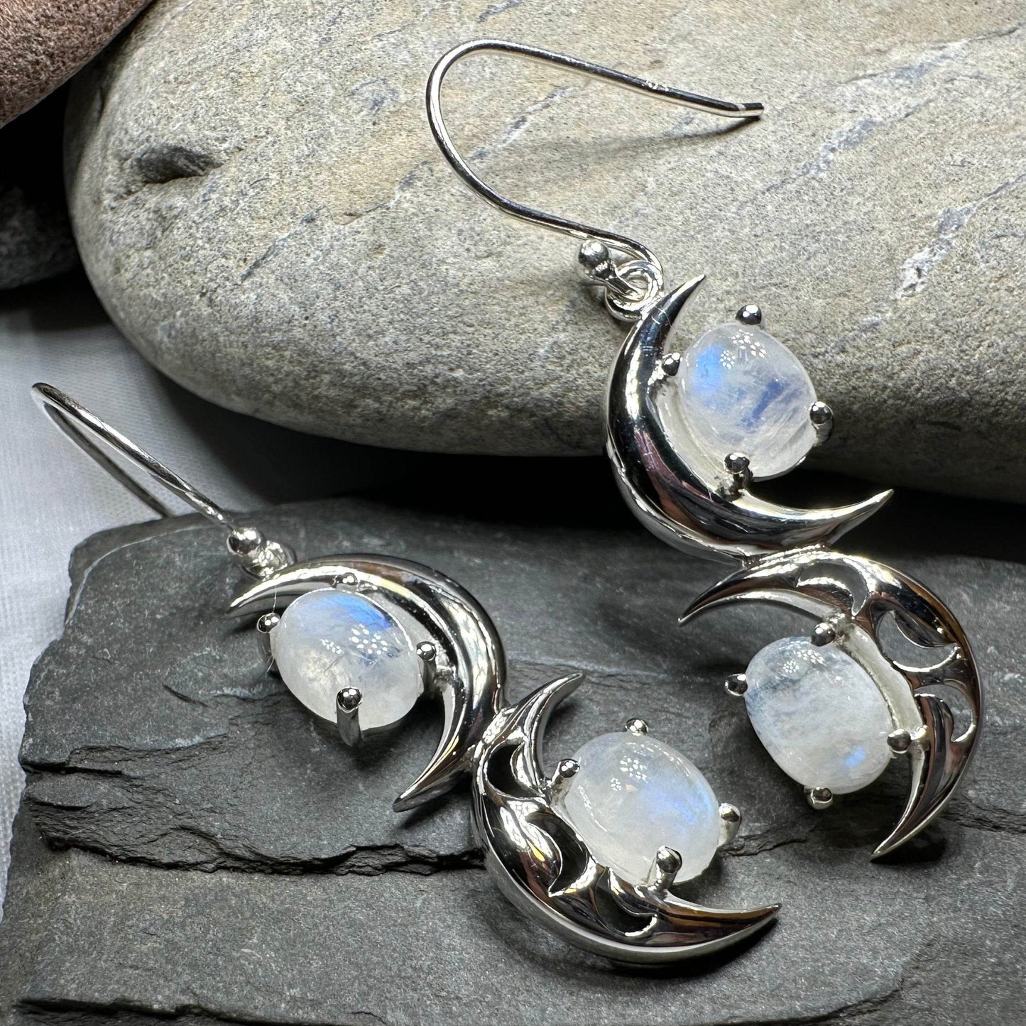 Mystic Dream Moonstone Earrings - 