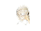 Dove Handmade Genuine Leather Mask - 