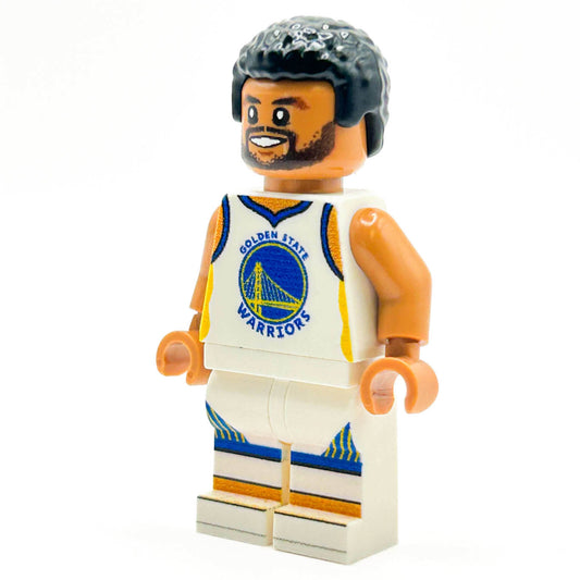STEPH #30 (White Jersey) Basketball Player Minifig made using LEGO parts - 