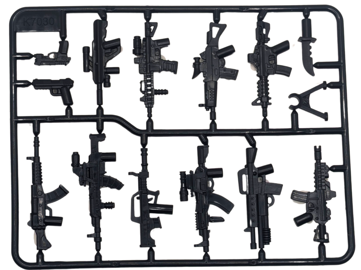Modern Weapons Pack - Black - Mil-Blox