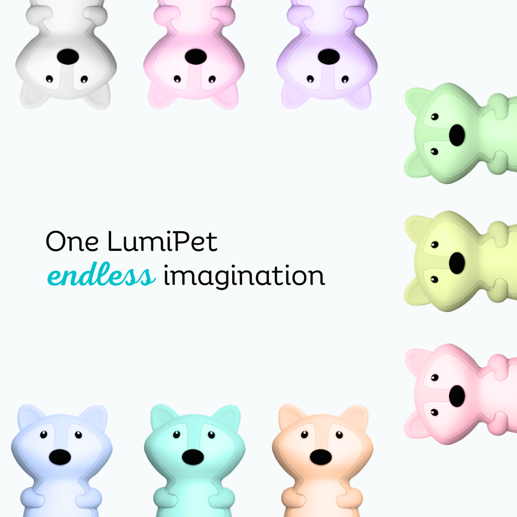 LumiPets® Felix the Fox- Children's Touch Night Light Junior