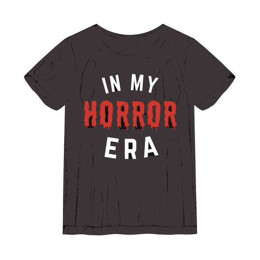 In My Horror Era Tee (Curved) - Small / Red