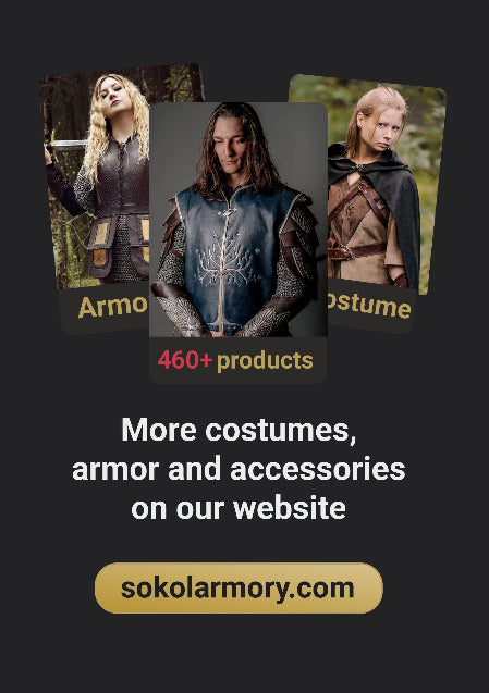 Women's Amazon leather costume