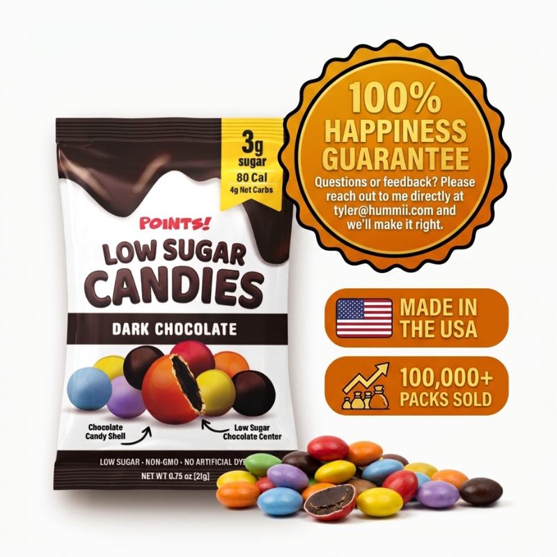 Low Glycemic Dark Chocolate Candies