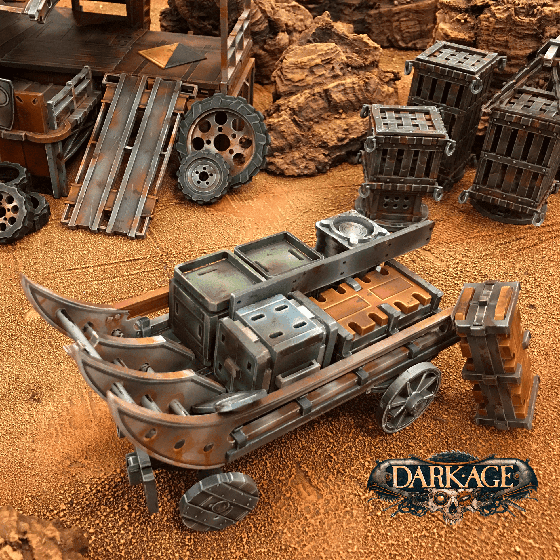Dark Age Caravan Crates - 
