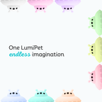 LumiPets® Ugo the UFO- Children's Touch Night Light Junior