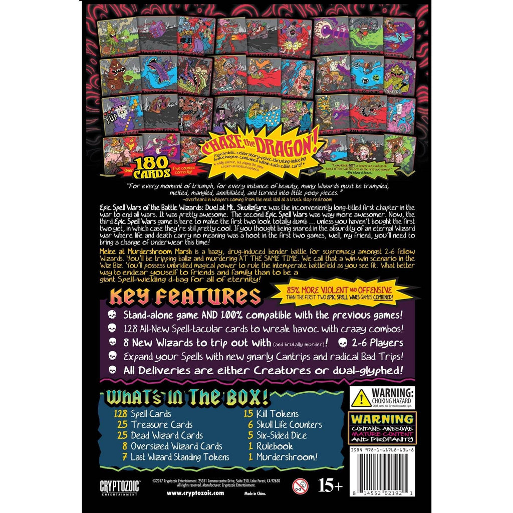 Epic Spell Wars of the Battle Wizards: Melee at Murdershroom Marsh - 