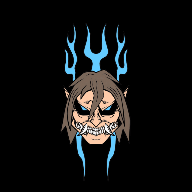 Wall Tapestry 60in x 40in - AOT - Attack - Blue
