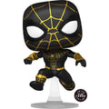 Funko Pop! Marvel: Spider-Man No Way Home - Unmasked Spider-Man Black Suit CHASE AAA Anime Exclusive - 