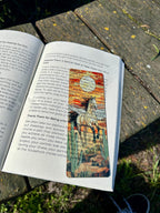 Desert Horse Bookmark - Wild Horse and Desert Landscape Design, Perfect for Horse Lovers, Unique Gift for Readers