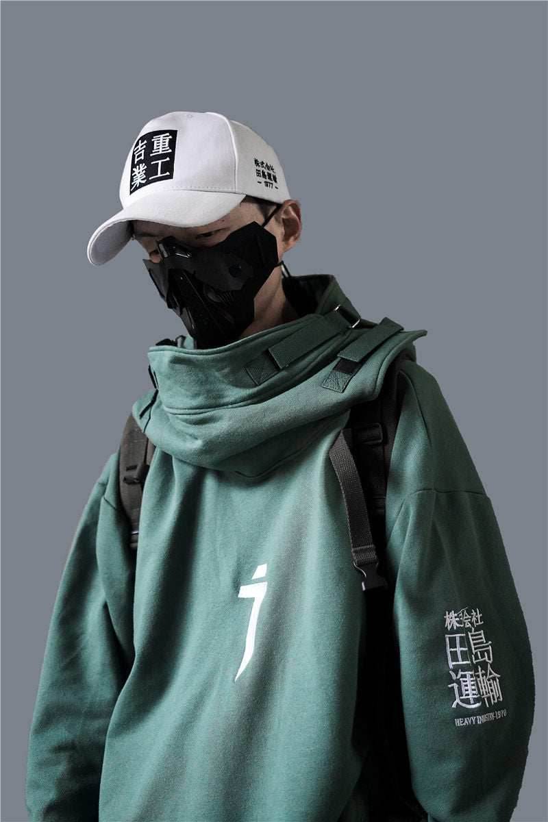 HiH6 I-Tech Hoodie - green / M