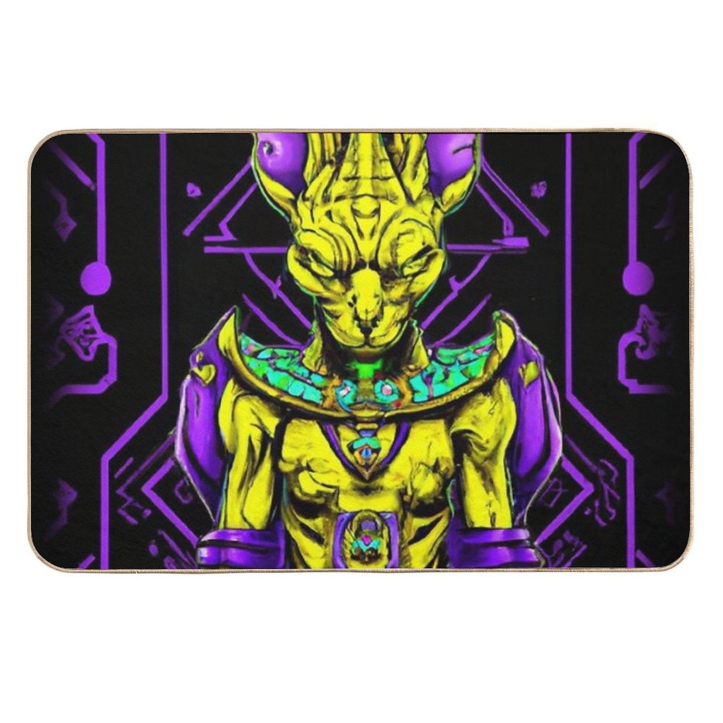 Lord Beerus  Eco-Friendly Bath Mat