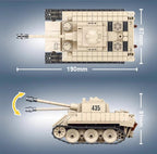 WWII - German Leopard Tank - Mil-Blox