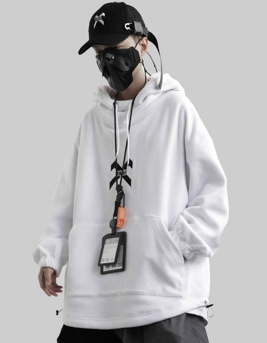 HiH11 Industrial X Hoodie - white / M