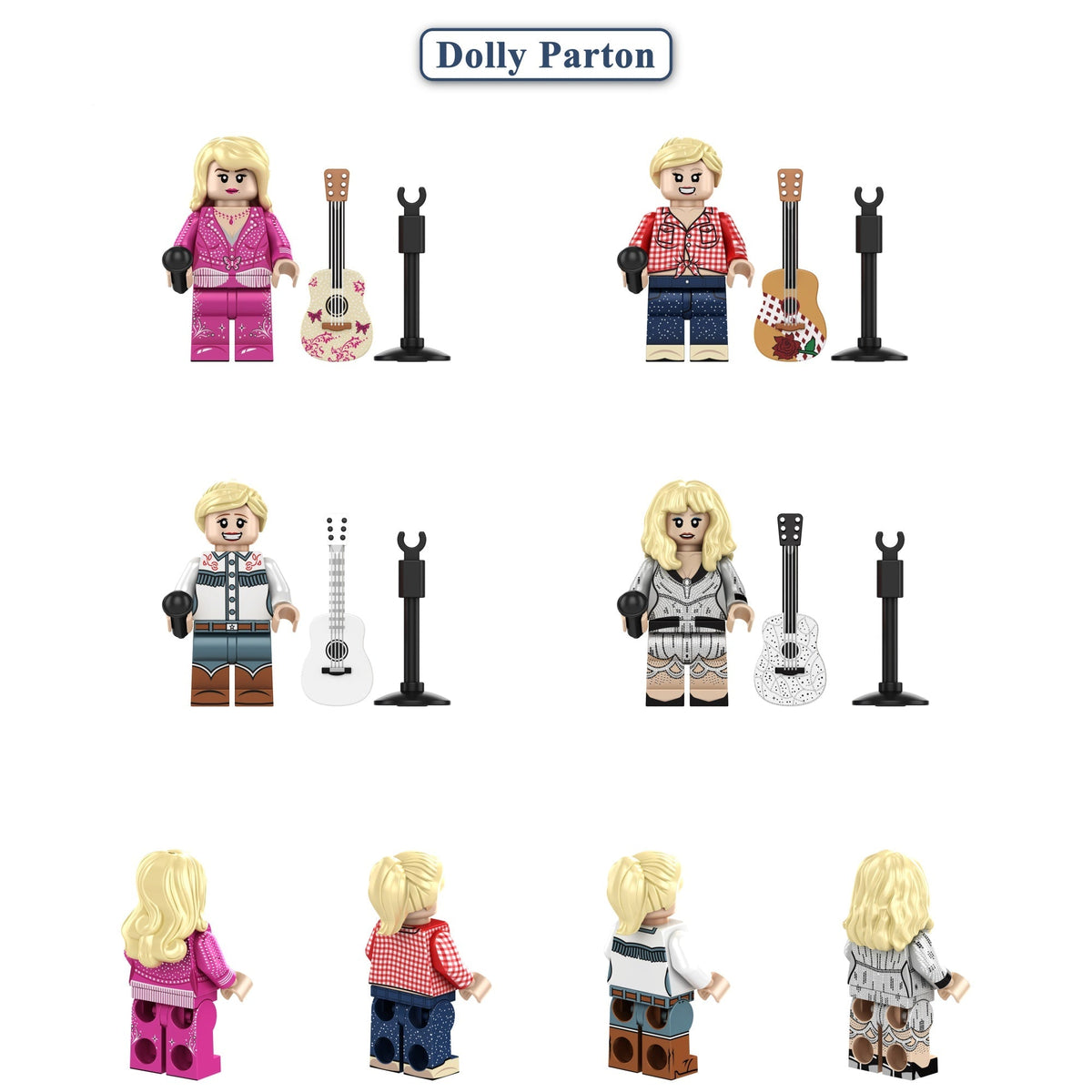 Dolly Parton Set of 4