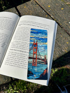 San Francisco Golden Gate Bridge Bookmark - Iconic Bridge Design, Perfect for Travel Lovers,Architecture Enthusiasts, Unique Gift