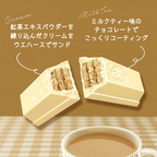 NESTLE Mini KitKat Chocolate Wafer Biscuits Milk Tea Flavor 7 Pieces - 