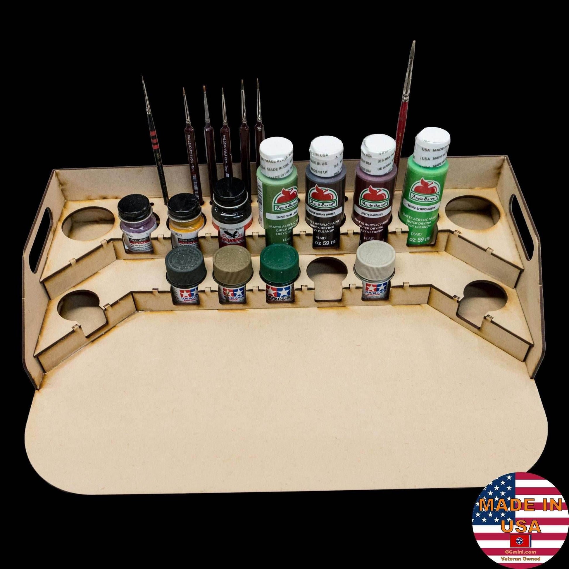 Painting Station - 36mm for Polly Scale, 10ml Tamiya and similar bottles - 