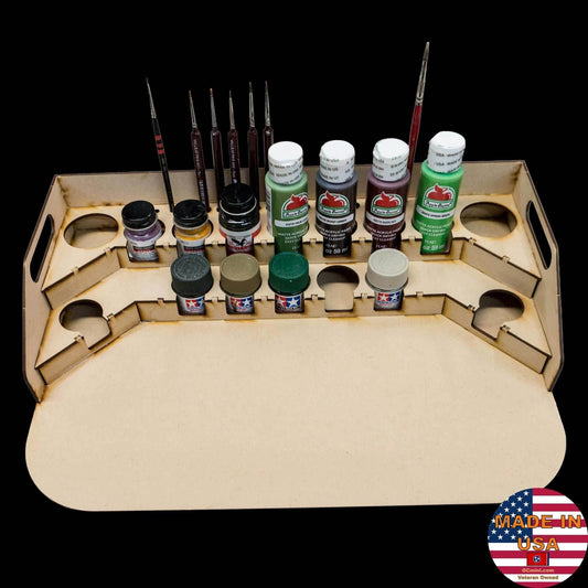 Painting Station - 36mm for Polly Scale, 10ml Tamiya and similar bottles - 