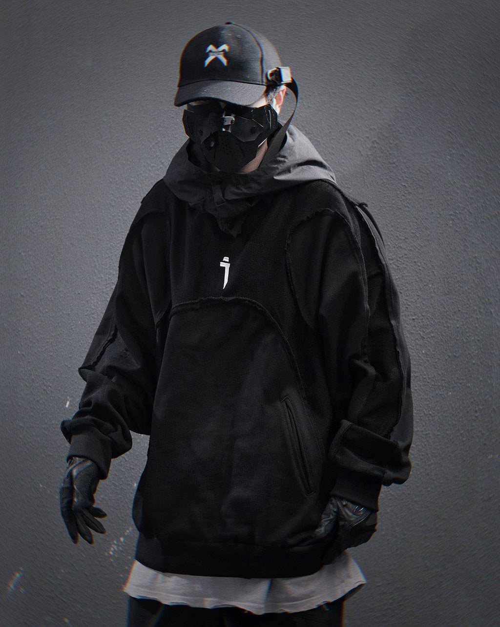 HiH56 Black NX Hoodie - M