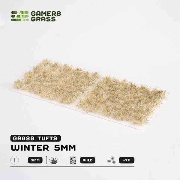 Gamers Grass Tufts: Winter 5mm- Wild - 