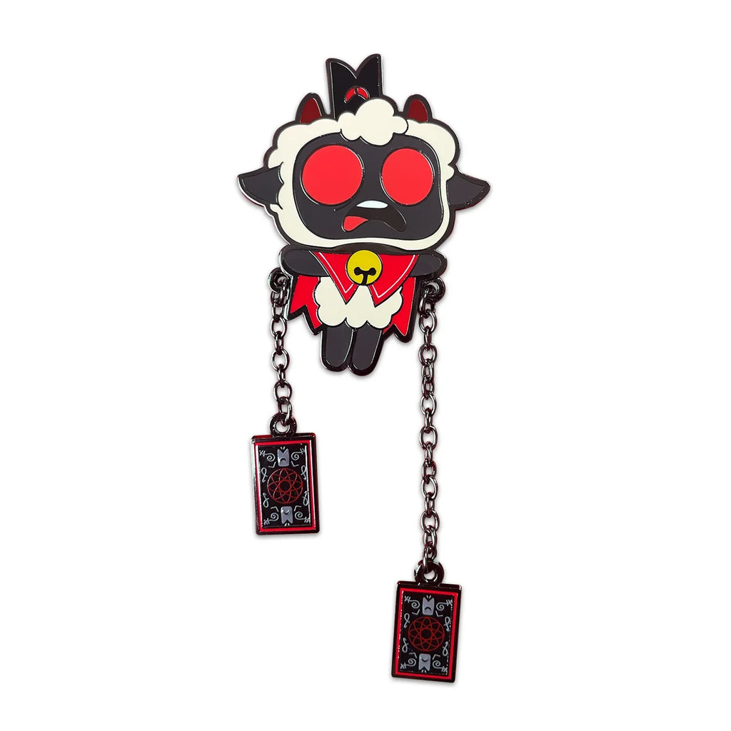 Possessed Tarot Lamb Pin - Cult of the Lamb
