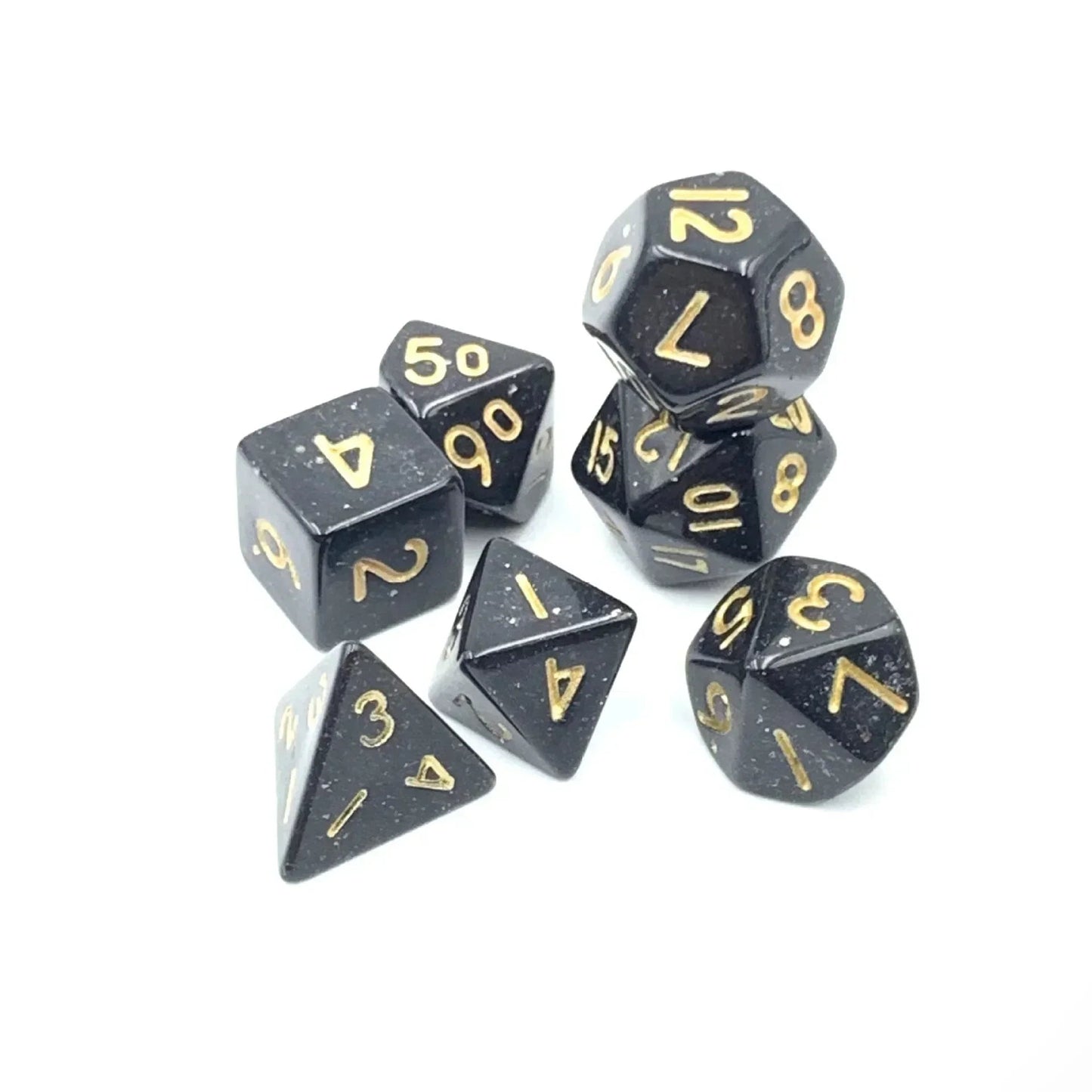 7Pcs of 10mm Mini Board Game Plastic Dice Green White Black Purple Blue Yellow Multi Color Dnd Dice Set Digital Dice Kit