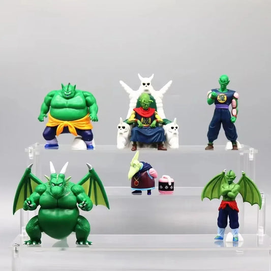 7pcs/set Dragon Ball Z PICCOLO Family Figure Model Toys 3-10cm