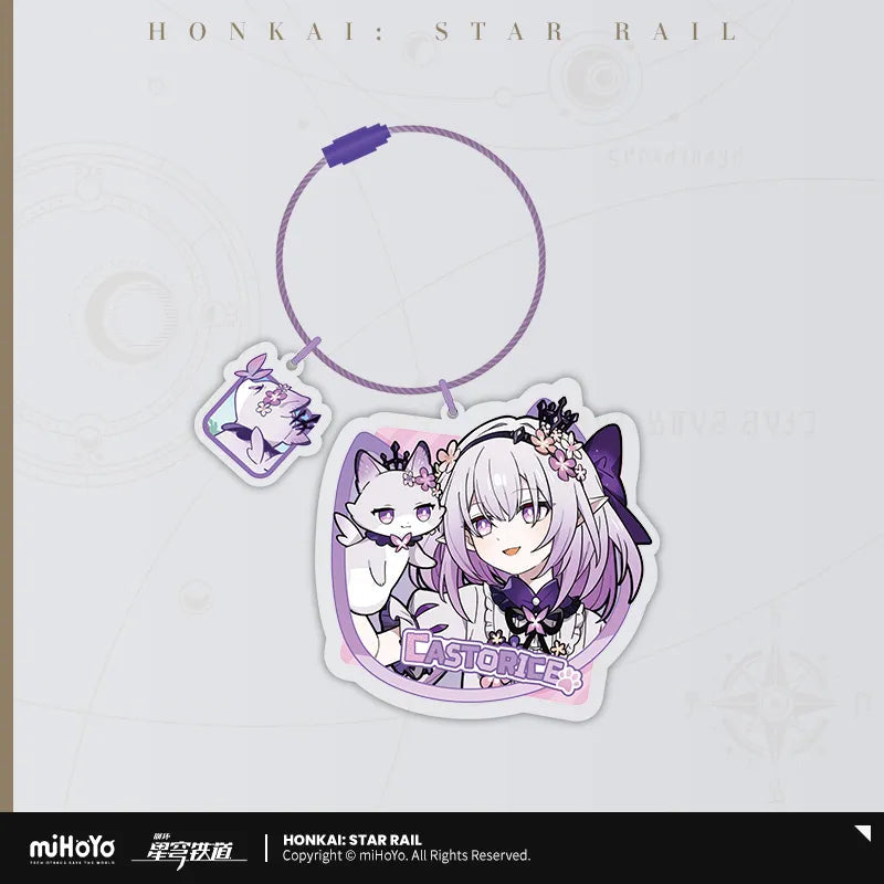 Little Cat Series Acrylic Keychain Honkai: Star Rail