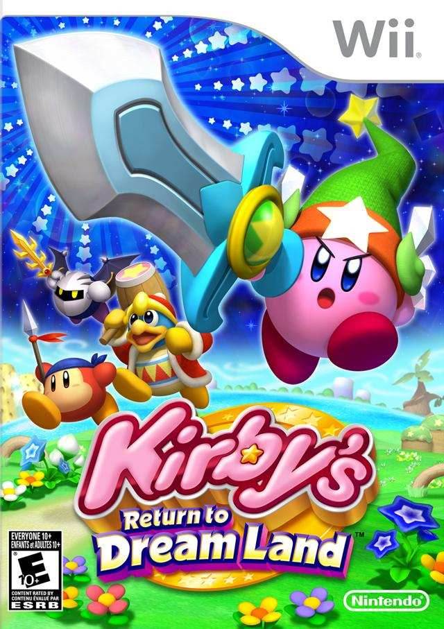 Kirby's Return To Dream Land (Wii) - Game Manual Only
