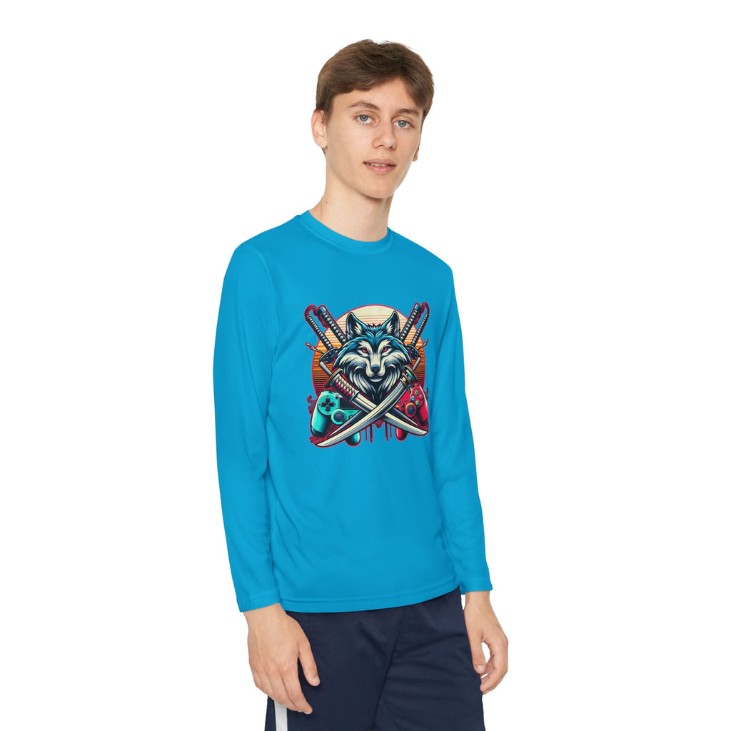 Xp wolf gamer long sleeve shirt