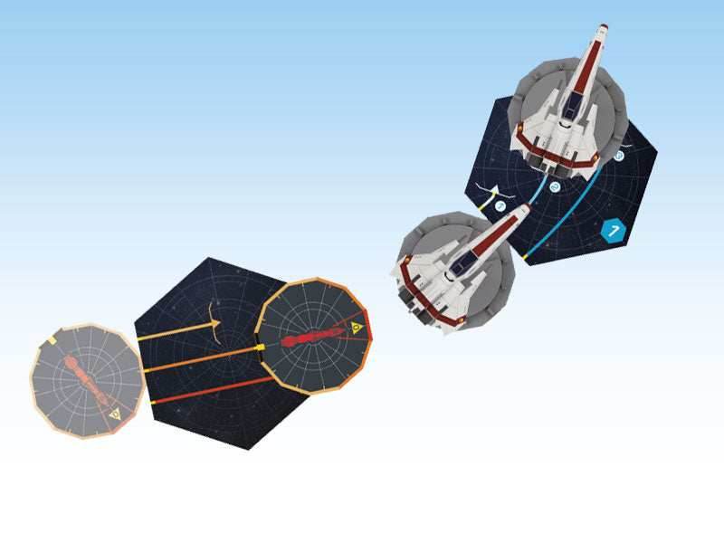 Battlestar Galactica: Starship Battles - Faster than Light Expansion Pack - 