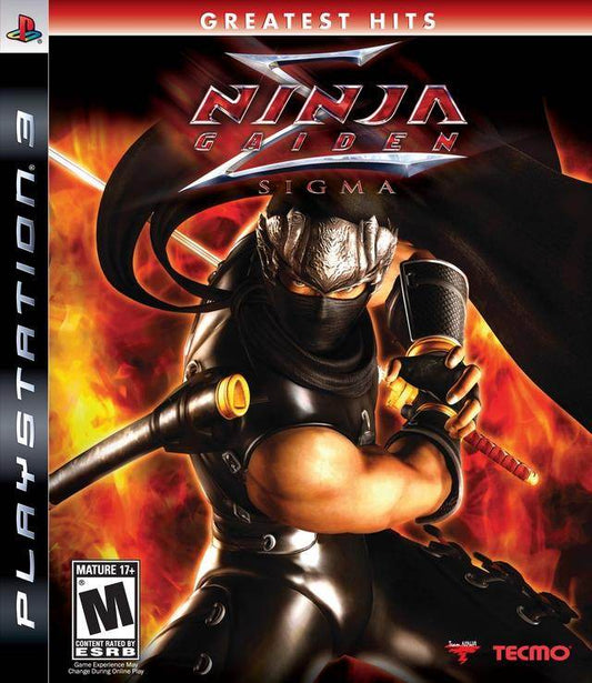 Ninja Gaiden Sigma (Greatest Hits) (Playstation 3) - Game Manual Only