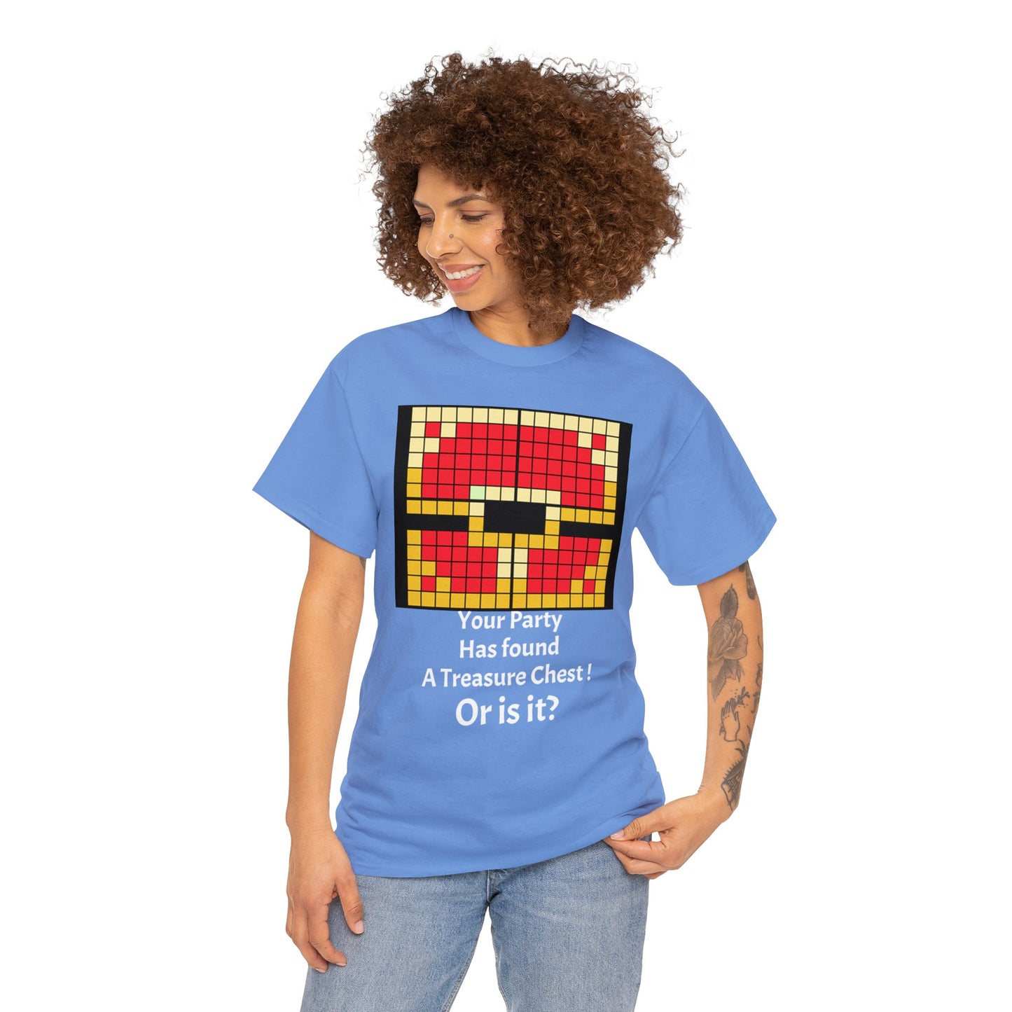 Your party has found a treasure chest! Unisex Heavy Cotton TeeUnisex Heavy Cotton Tee