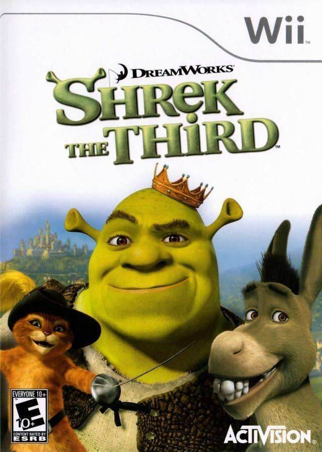 Shrek The Third (Wii) - Game Manual Only