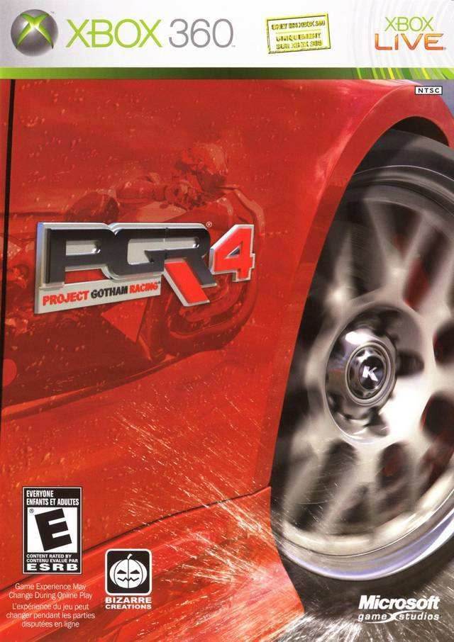 Project Gotham Racing 4 (Xbox 360) - Game Manual Only