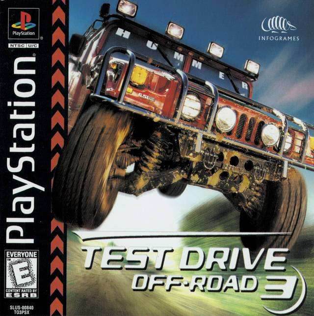 Test Drive Off Road 3 (Playstation) - Game Manual Only