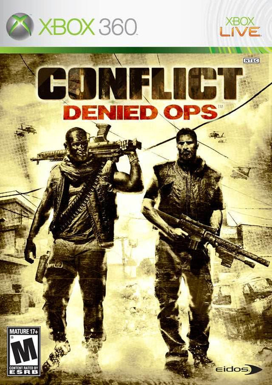 Conflict: Denied Ops (Xbox 360) - Game Manual Only