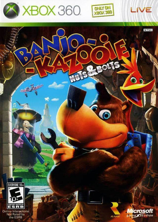 Banjo-Kazooie Nuts & Bolts (Xbox 360) - Game Manual Only
