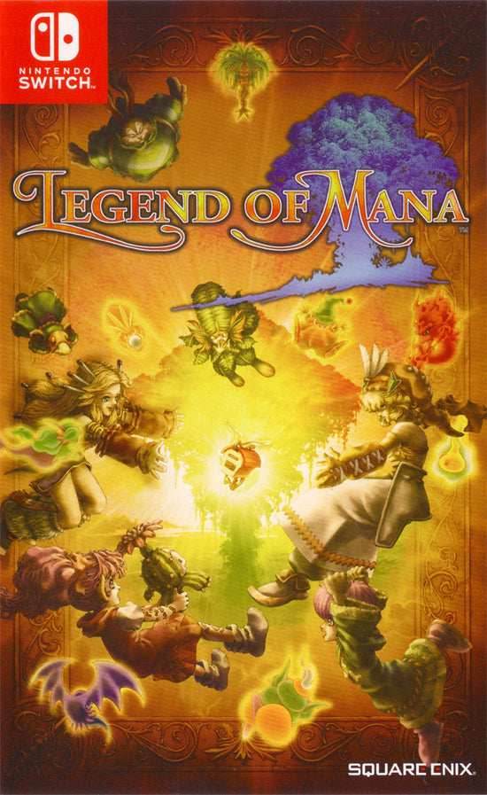 Legend of Mana Remastered [Japan Import] (Nintendo Switch) - Game Manual Only