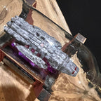 Battlestar Pegasus Starship in a Beer Bottle - 