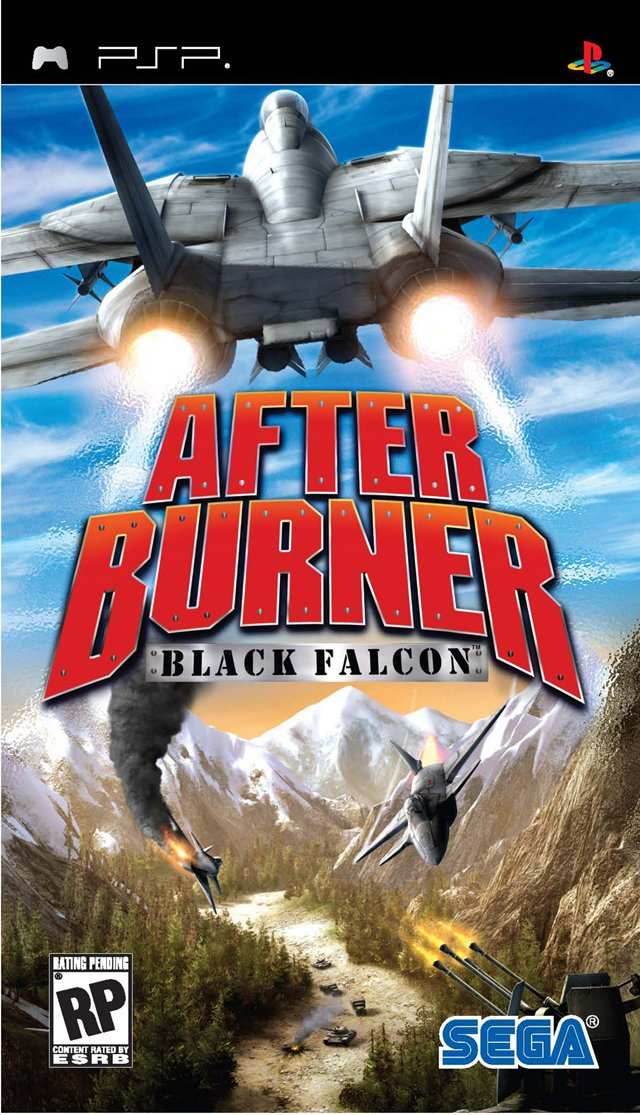 After Burner Black Falcon (PSP) - Game Manual Only