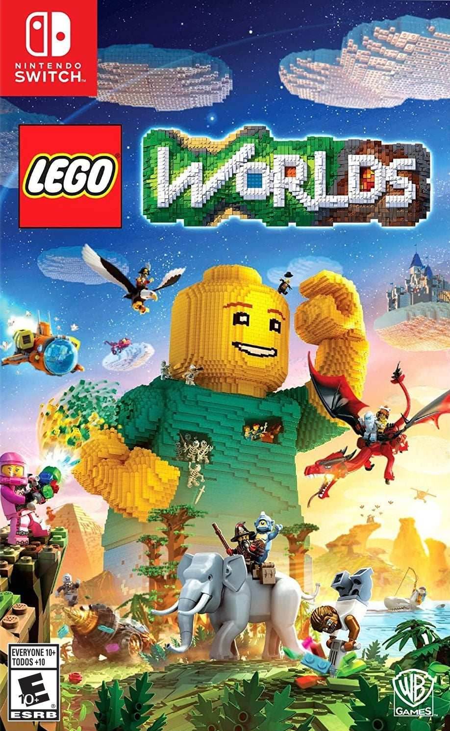 LEGO Worlds (Nintendo Switch) - Game Manual Only
